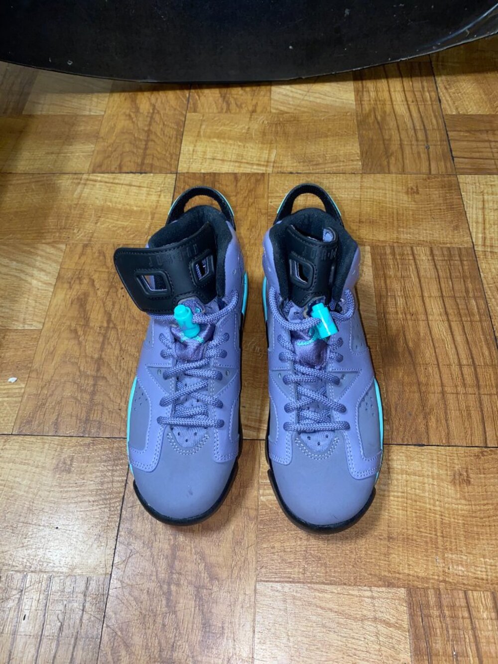Youth Air Jordan 6 Retro GG 'Iron Purple' - Picture 2 of 5